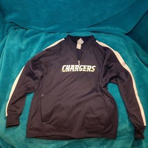 NFL Chargers Authentic Quality Swester Jacket New
